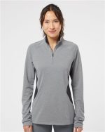 Adidas A281 - Women's Lightweight Quarter-Zip Pullover