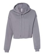 BELLA + CANVAS 7502 - Women's Crop Fleece Hoodie Sweatshirt - Image 7
