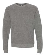 BELLA + CANVAS 3901 - Unisex Sponge Fleece Raglan Crewneck Sweatshirt - Image 8