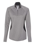 Adidas A281 - Women's Lightweight Quarter-Zip Pullover - Image 5