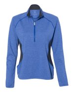 Adidas A281 - Women's Lightweight Quarter-Zip Pullover - Image 4
