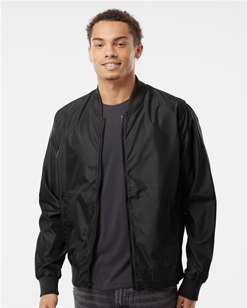 7535_fm Independent Trading Co. EXP52BMR - Unisex Lightweight Bomber Jacket - Image 1