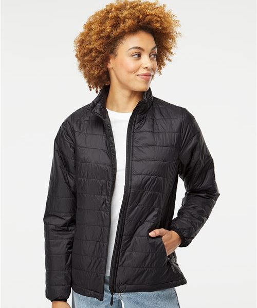 Independent Trading Co. EXP200PFZ - Women's Puffer Jacket