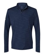Adidas A475 - Men's Lightweight Mélange Quarter-Zip Pullover - Image 3