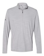 Adidas A475 - Men's Lightweight Mélange Quarter-Zip Pullover - Image 4