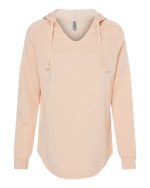Independent Trading Co. PRM2500 - Women’s Lightweight California Wave Wash Hooded Sweatshirt - Image 3