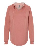 Independent Trading Co. PRM2500 - Women’s Lightweight California Wave Wash Hooded Sweatshirt - Image 5
