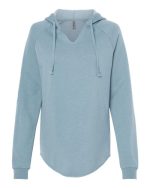 Independent Trading Co. PRM2500 - Women’s Lightweight California Wave Wash Hooded Sweatshirt - Image 6
