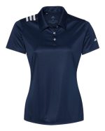 Adidas A325 - Women's 3-Stripes Shoulder Polo - Image 3