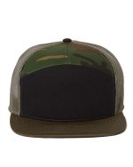 Richardson 168 - Seven-Panel Trucker Cap - Image 3