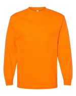 American Apparel 1304 - Unisex Heavyweight Cotton Long Sleeve Tee - Image 10