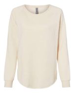 Independent Trading Co. PRM2000 - Women's California Wave Wash Crewneck Sweatshirt - Image 2