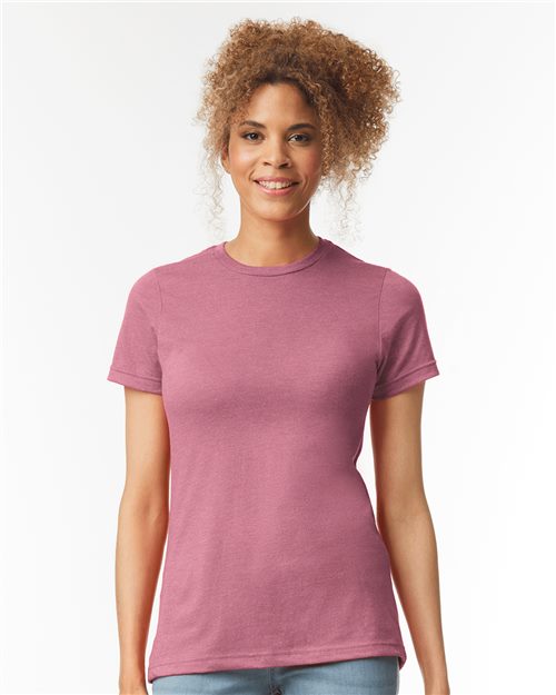 8907_fm Gildan 64001LCVC - Women's Softstyle® CVC T-Shirt - Image 1