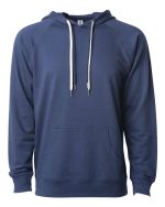 Independent Trading Co. SS1000 - Unisex Icon Lightweight Loopback Terry Hooded Sweatshirt - Image 7