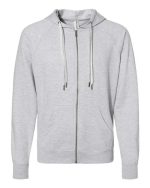 Independent Trading Co. SS1000Z - Unisex Icon Lightweight Loopback Terry Full-Zip Hooded Sweatshirt - Image 2