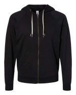 Independent Trading Co. SS1000Z - Unisex Icon Lightweight Loopback Terry Full-Zip Hooded Sweatshirt - Image 3