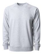 Independent Trading Co. SS1000C - Unisex Icon Lightweight Loopback Terry Crewneck Sweatshirt - Image 2