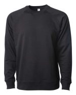 Independent Trading Co. SS1000C - Unisex Icon Lightweight Loopback Terry Crewneck Sweatshirt - Image 3