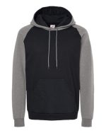 King Fashion KF4042 - Fleece Raglan Hooded Sweatshirt - Image 2
