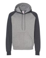 King Fashion KF4042 - Fleece Raglan Hooded Sweatshirt - Image 7