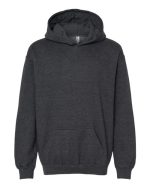 M&O 3322 - Youth Fleece Pullover Hoodie - Image 4