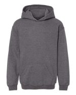 M&O 3322 - Youth Fleece Pullover Hoodie - Image 6