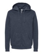 M&O 3331 - Unisex Zipper Fleece Hoodie - Image 5