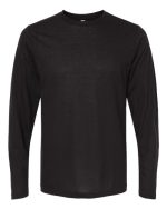 M&O 3520 - Poly-Blend Long Sleeve T-Shirt - Image 2