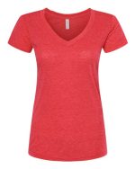 M&O 3542 - Women's Deluxe Blend V-Neck T-Shirt - Image 10