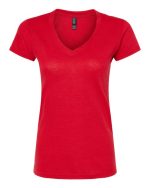 M&O 3542 - Women's Deluxe Blend V-Neck T-Shirt - Image 11