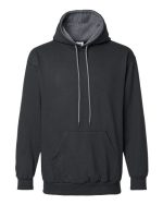 King Fashion KF9041 - Two-Tone Hooded Sweatshirt - Image 2
