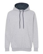King Fashion KF9041 - Two-Tone Hooded Sweatshirt - Image 10