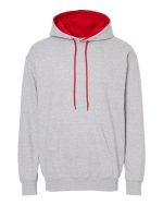 King Fashion KF9041 - Two-Tone Hooded Sweatshirt - Image 12