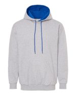 King Fashion KF9041 - Two-Tone Hooded Sweatshirt - Image 13