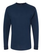 M&O 4820 - Unisex Gold Soft Touch Long Sleeve T-Shirt - Image 5