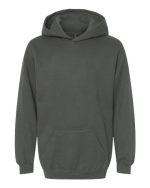 M&O 3322 - Youth Fleece Pullover Hoodie - Image 3