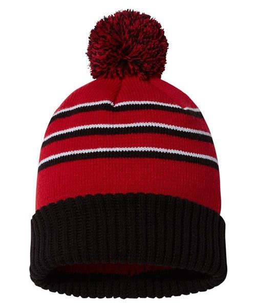 Richardson 134 - Pom Cuffed Beanie