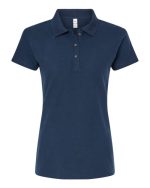 M&O 7600 - Women's Ringspun Pique Polo - Image 3