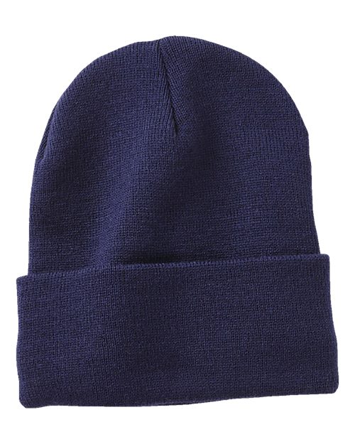 9263_fm Sportsman SP12FL - 12" Fleece Lined Cuffed Beanie - Image 1
