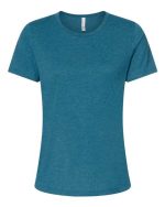 BELLA + CANVAS 6400CVC - Women’s Relaxed Fit Heather CVC Tee - Image 6