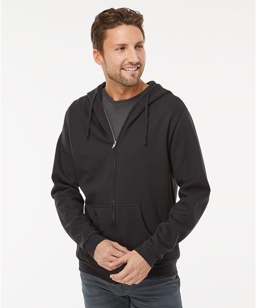 M&O 3331 - Unisex Zipper Fleece Hoodie