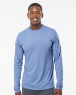 M&O 3520 - Poly-Blend Long Sleeve T-Shirt