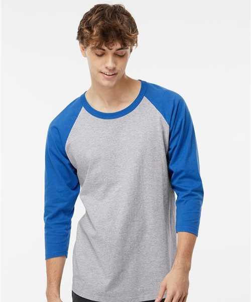 M&O 5540 - Raglan Three-Quarter Sleeve Baseball T-Shirt