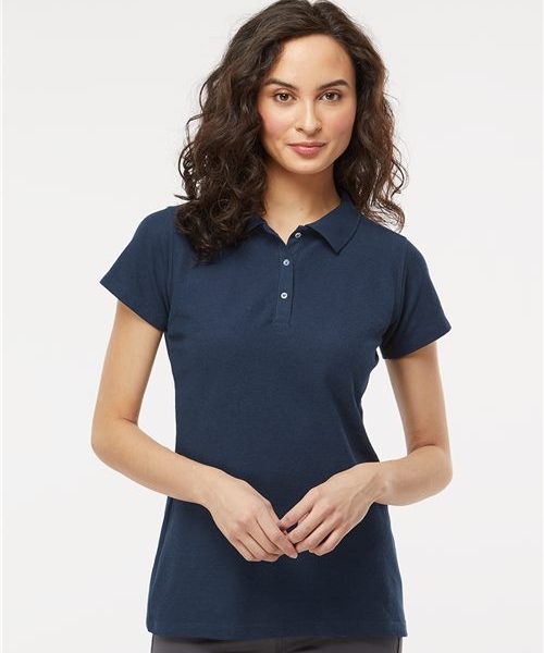 M&O 7007 - Women's Soft Touch Polo