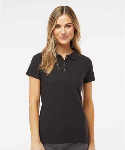 M&O 7600 - Women's Ringspun Pique Polo