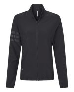 Adidas A268 - Women's Wind Resistant Full-Zip Jacket - Image 2