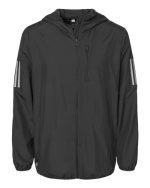 Adidas A524 - Hooded Full-Zip Windbreaker - Image 2