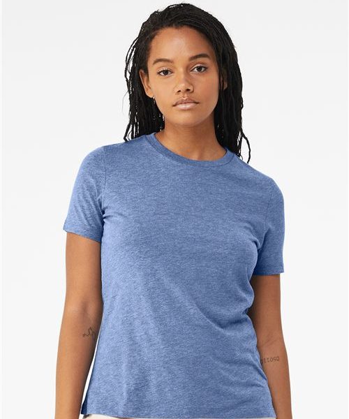 BELLA + CANVAS 6413 - Women’s Relaxed Fit Triblend Tee