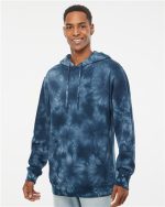 Independent Trading Co. PRM4500TD - Unisex Midweight Tie-Dyed Hooded Sweatshirt
